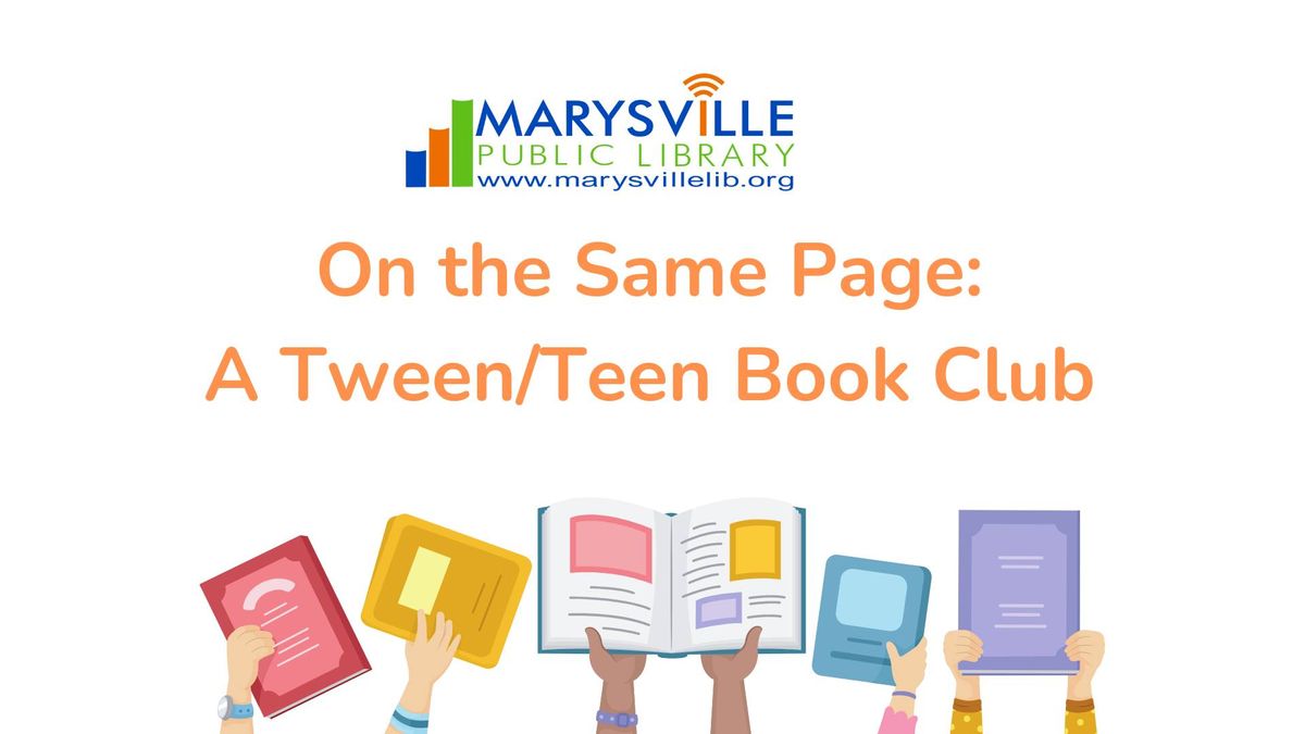 On the Same Page: A Tween\/Teen Book Group