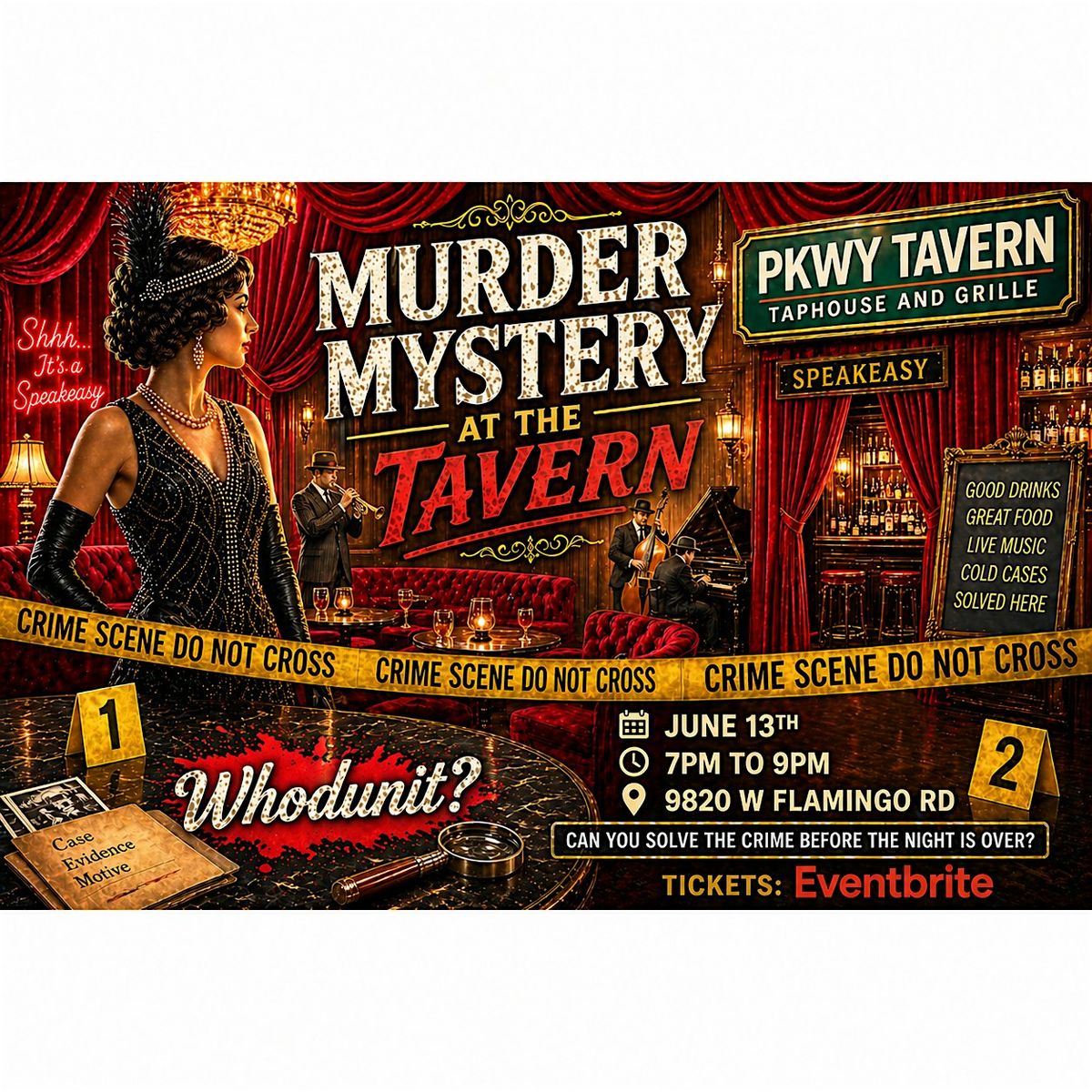 M**der Mystery  .. at the Tavern