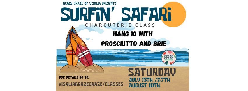 Surfin' Safari Charcuterie Class