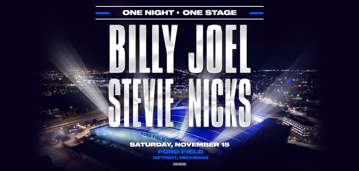 Parking Billy Joel with Stevie Nicks (Rescheduled from 3\/29\/2025)