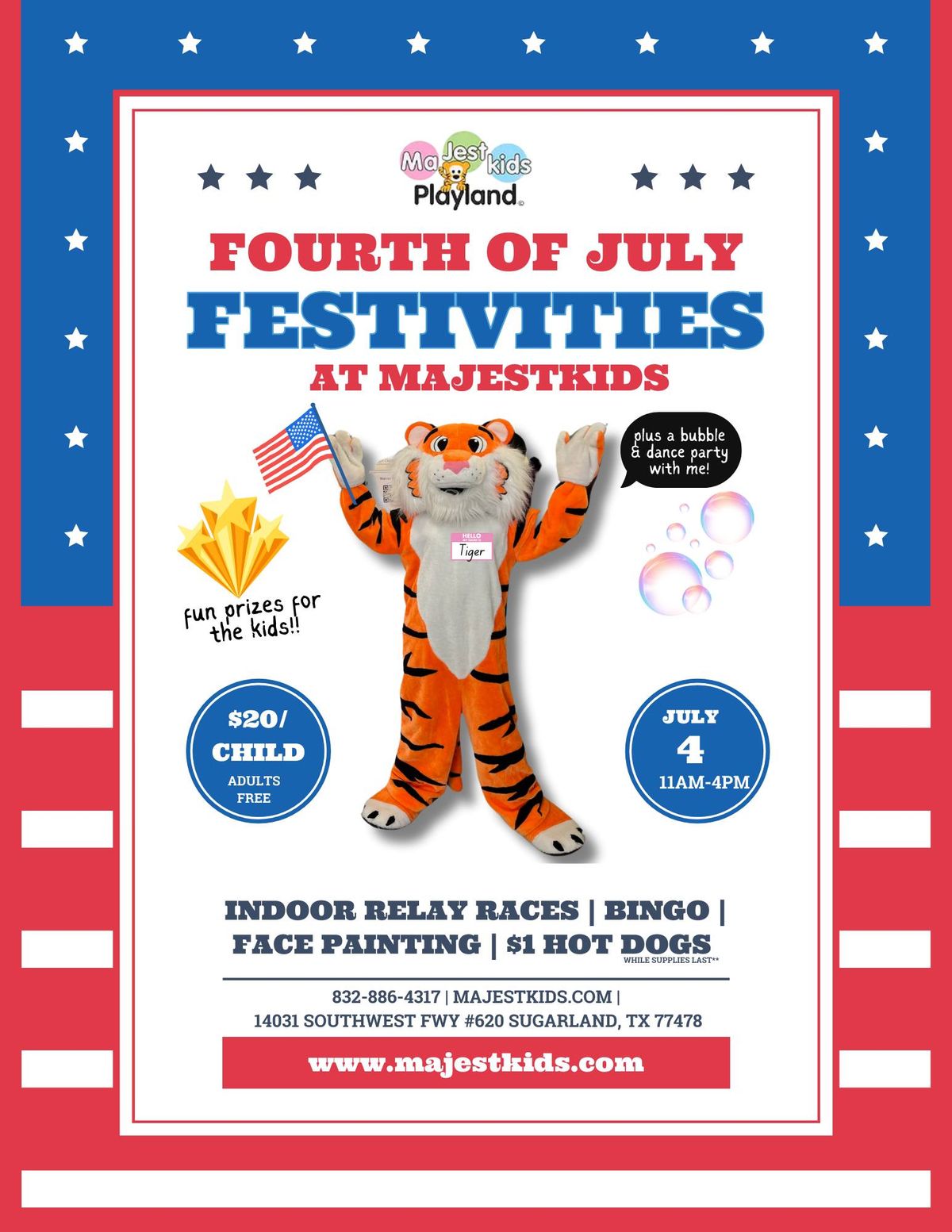 Fourth of July @ MajestKids!