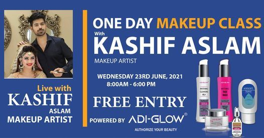 ONE DAY MAKEUP CLASS WITH KASHIF ASLAM MAKEUP ARTIST