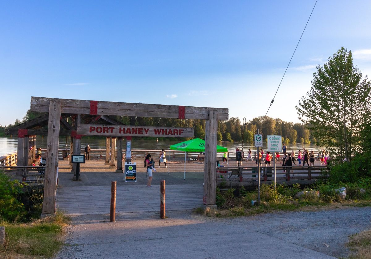 FREE Outdoor Zumba class at Port Haney Wharf