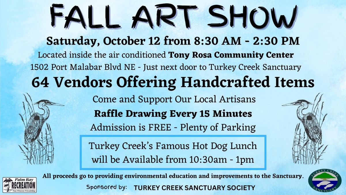 Turkey Creek Fall Art Show