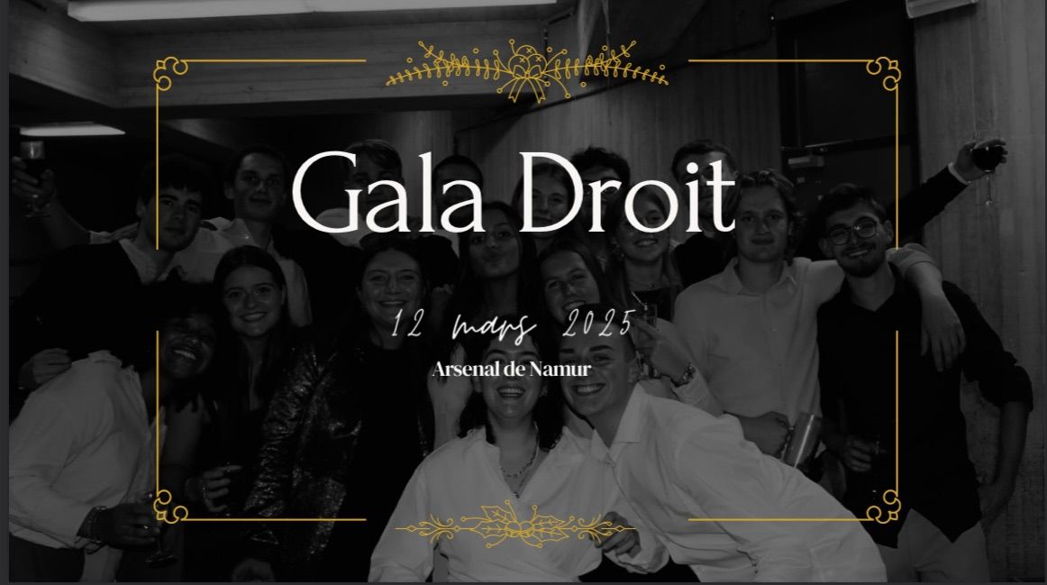 Gala Droit 2025\u2696\ufe0f\ud83e\udea9\ud83e\udd0d