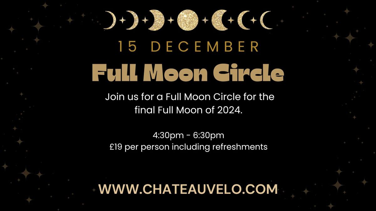 Cold Full Moon: Wellness and Connection Circle