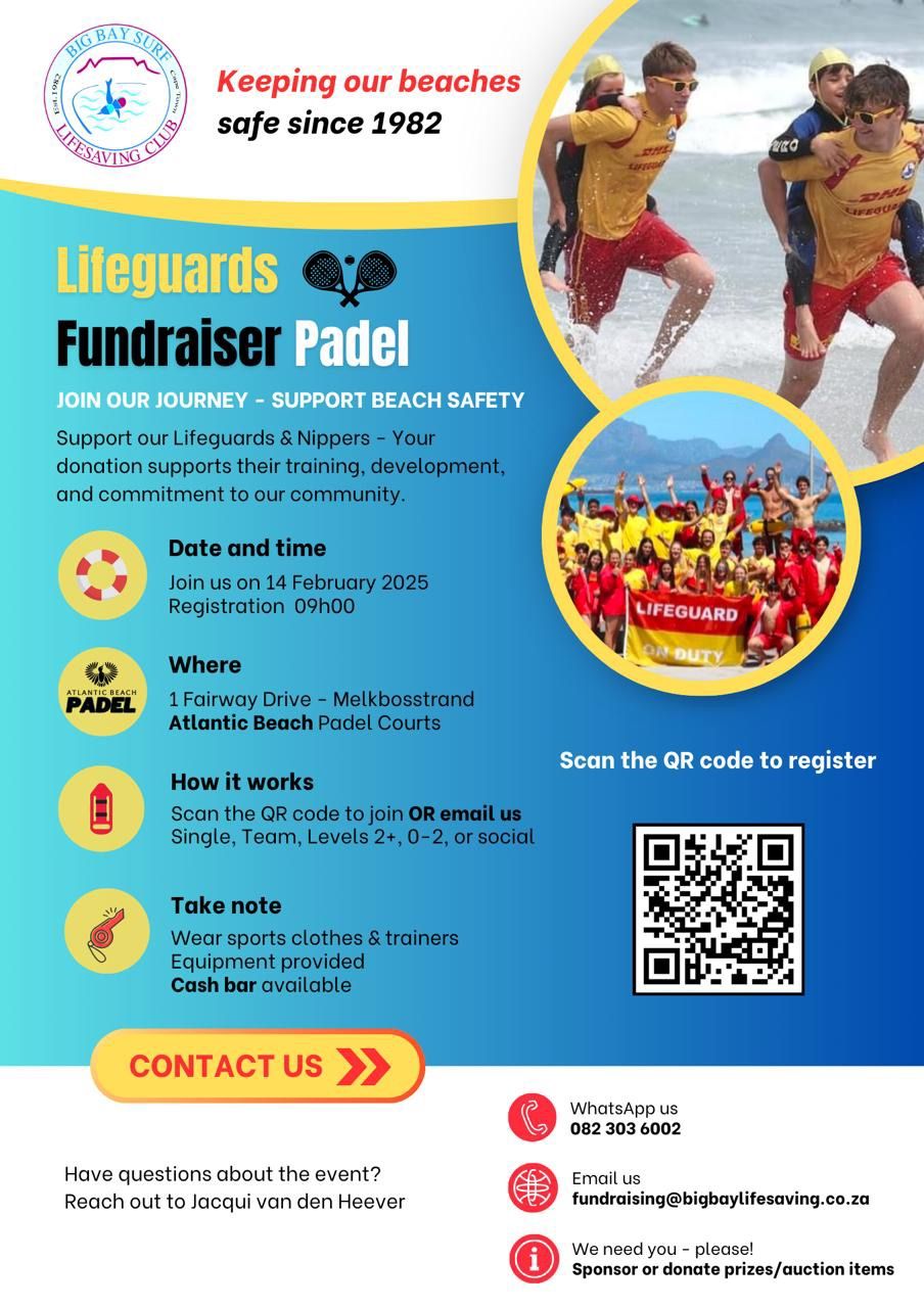 Lifeguards Padel Fundraising