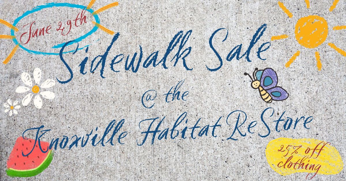 ReStore Sidewalk Sale