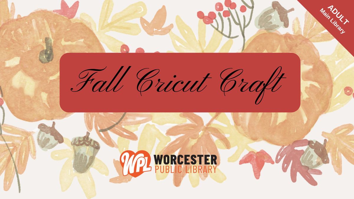 Fall Cricut Craft