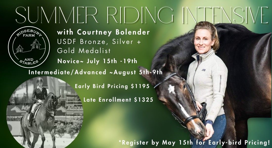 Summer Riding Intensive - Novice