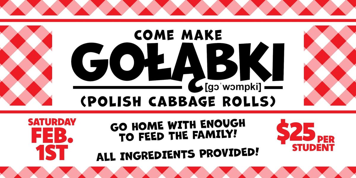 Learn to Make Go\u0142\u0105bki! | All Ingredients Provided!