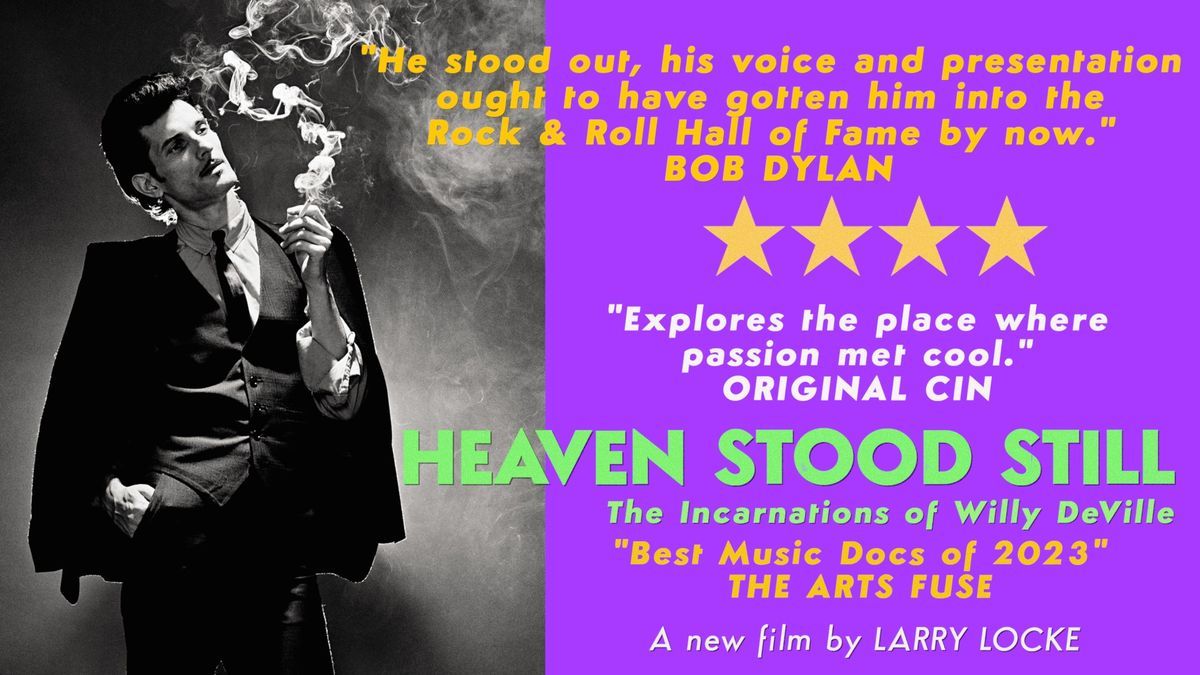 Heaven Stood Still screening at the Hollywood Theater Portland, Oregon Monday May 13