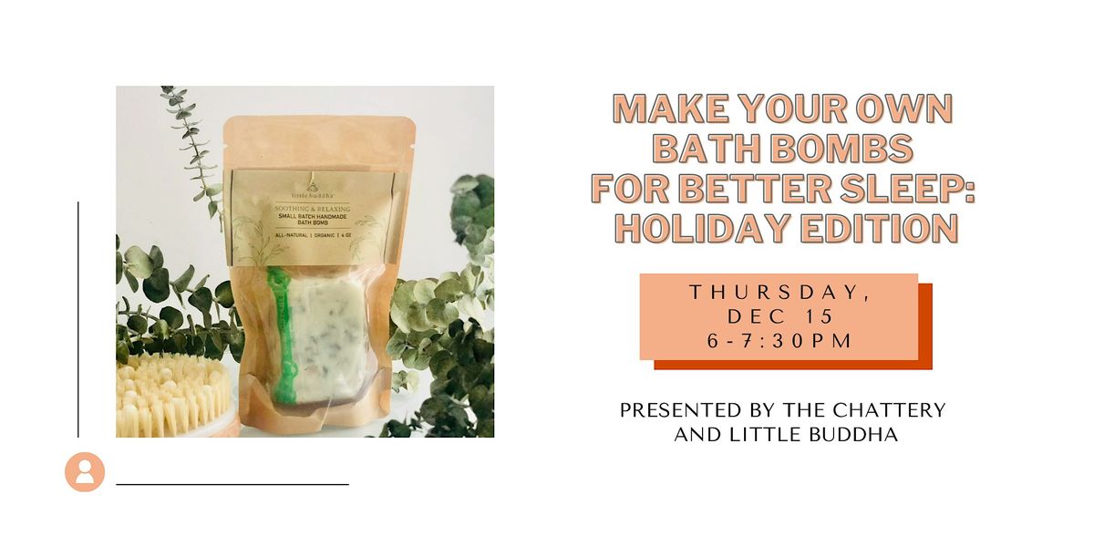 Make Your Own Bath Bombs for Better Sleep: Holiday Edition