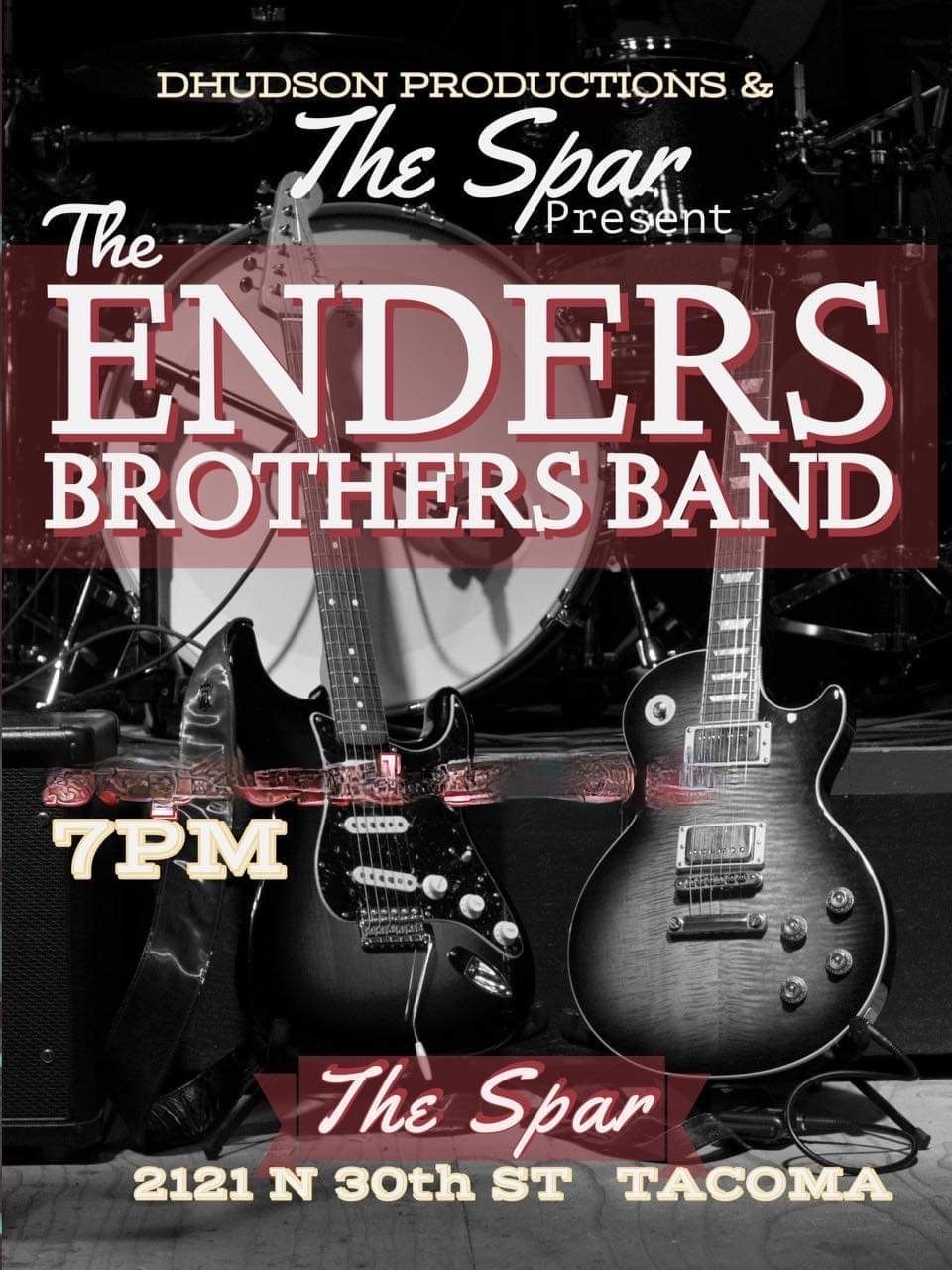 SUNDAY BLUES at The Spar: Enders Brothers
