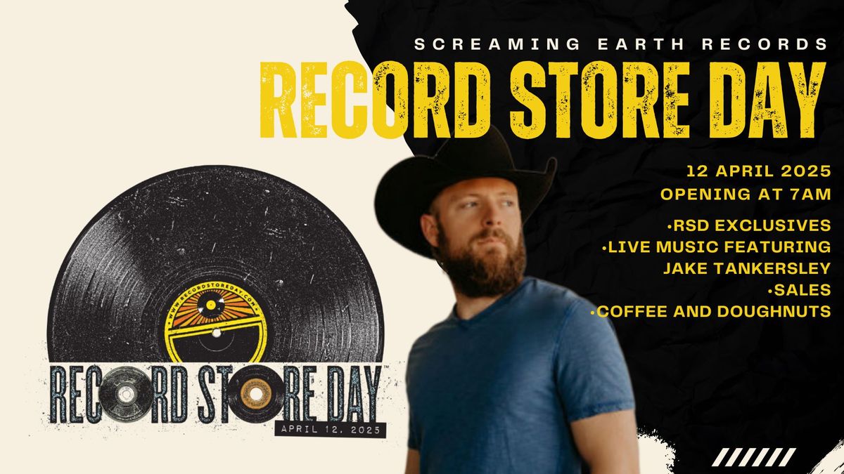 Record Store Day 2025 at Screaming Earth Records 