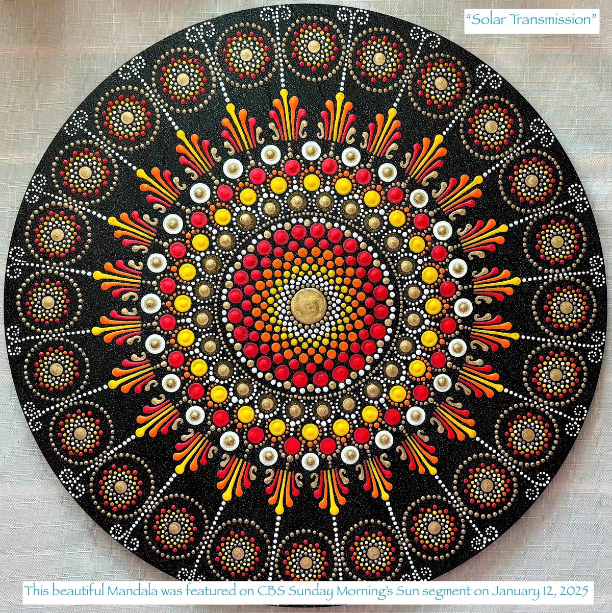 *Sold Out!* 3\/23\/25 Beginner II Dot Mandala Painting Workshop