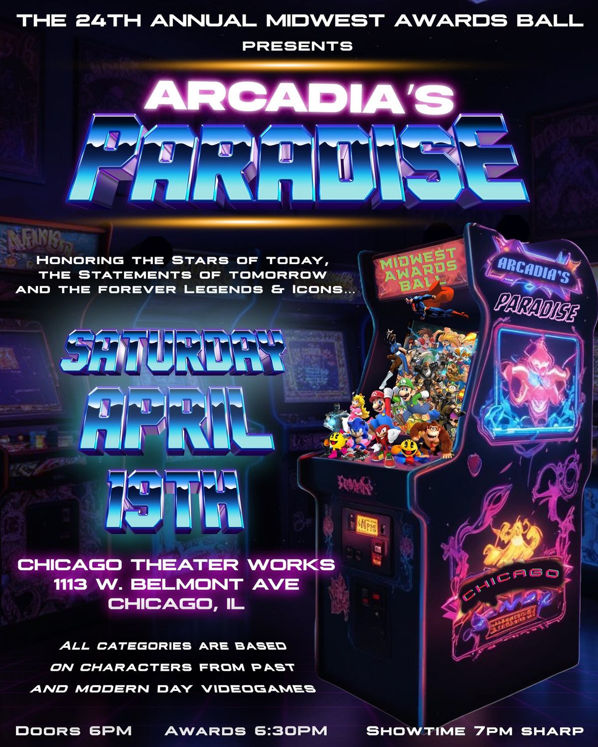 The 24th annual Midwest Awards Ball presents: Arcadia\u2019s Paradise