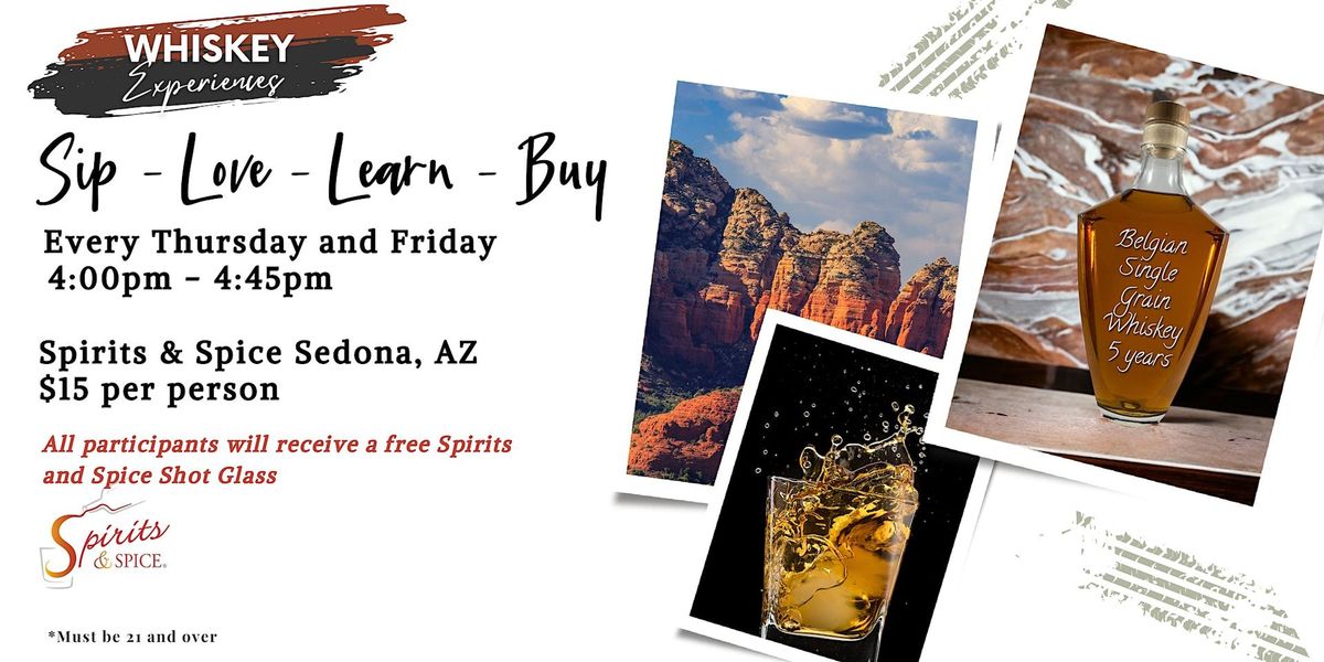 Spirits & Spice Sedona Whiskey Experience