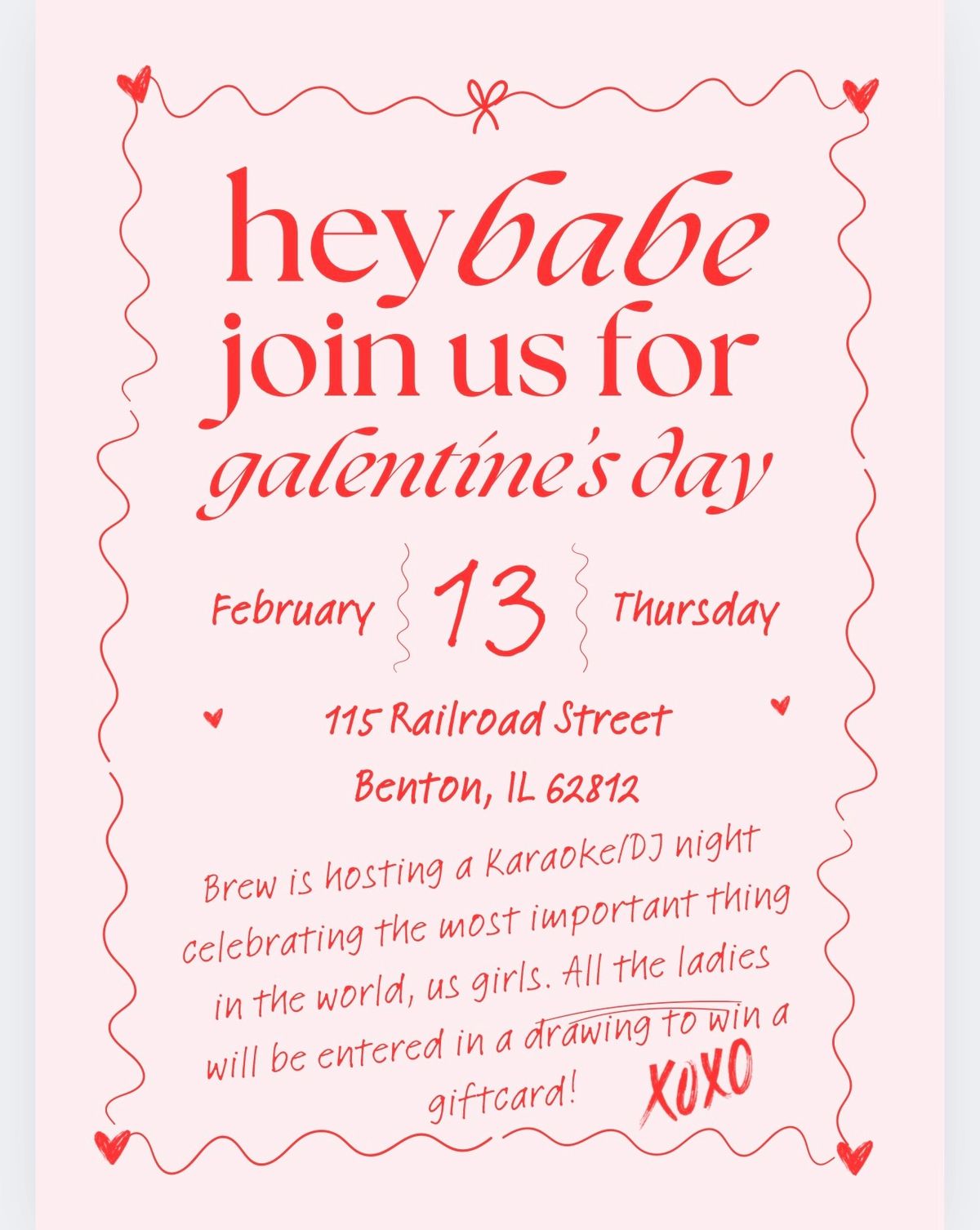 Galentine\u2019s Day\ud83d\udc8b