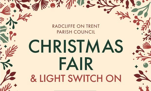 Radcliffe on Trent Christmas Fair and Light Switch on 