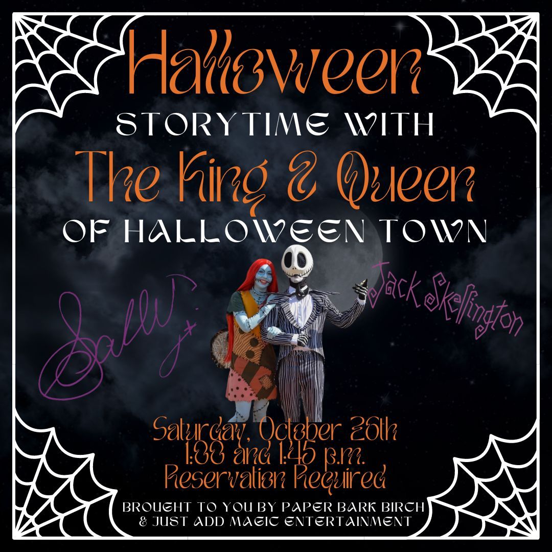 Halloween Storytime with Jack and Sally