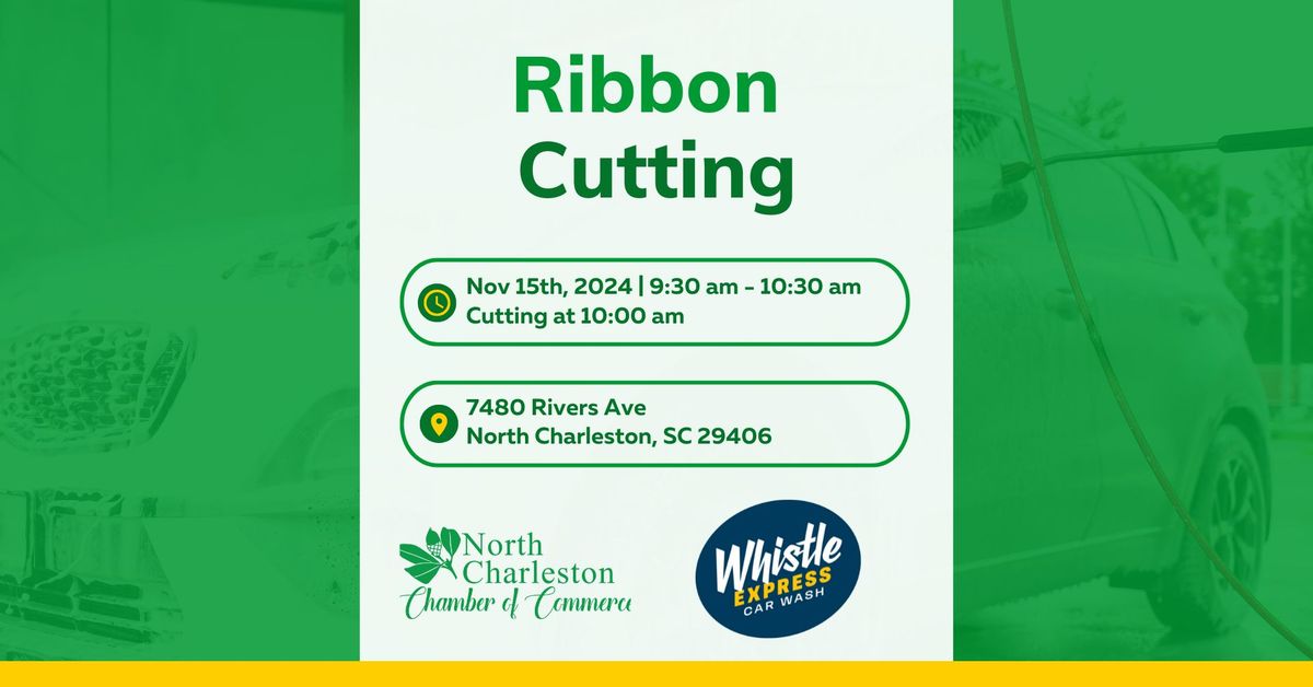 Whistle Express Ribbon Cutting