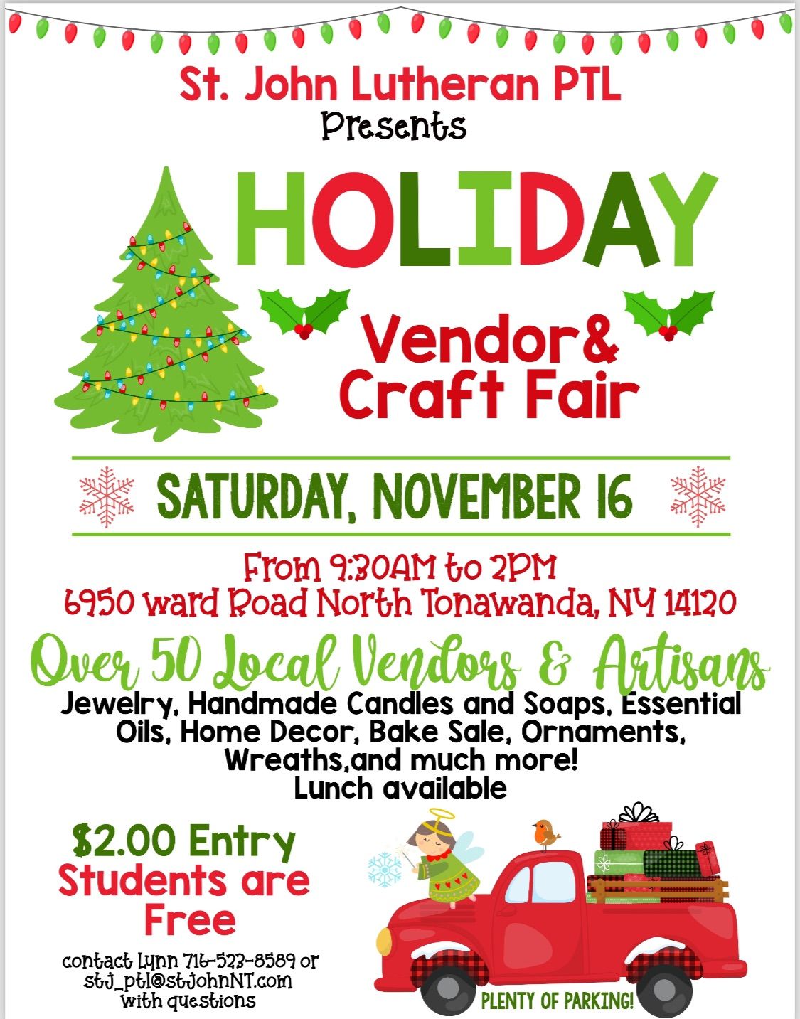 Holiday Vendor & Craft Fair