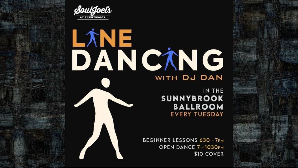 Line Dancing inside the SunnyBrook Ballroom