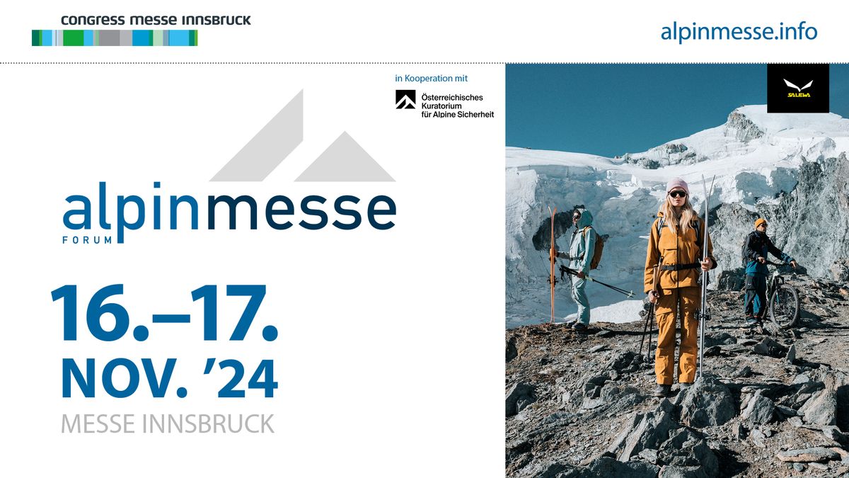 Alpinmesse mit Alpinforum 2024