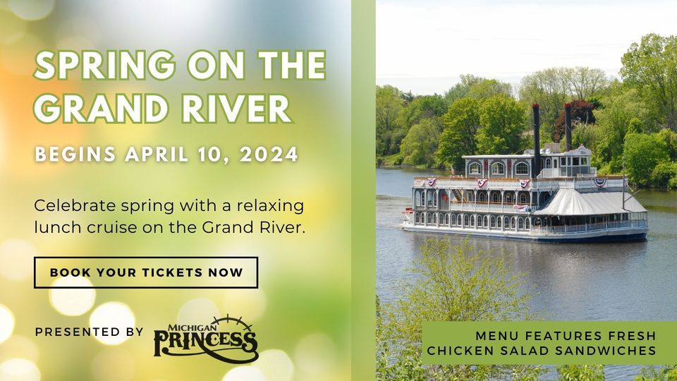 Spring on the Grand River Lunch Cruise