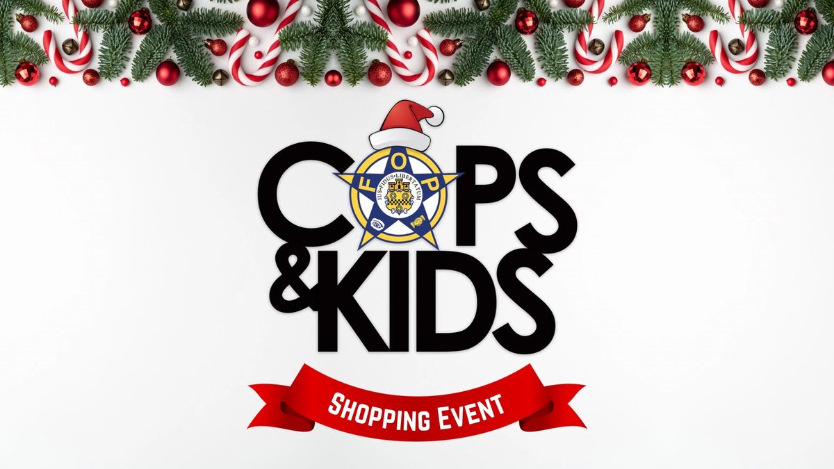 Cops & Kids Christmas Shopping Event