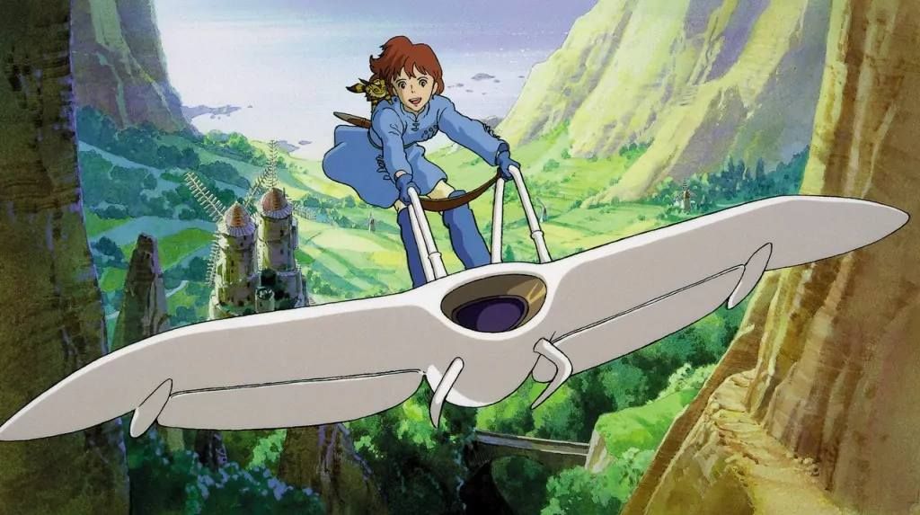 Cin\u00e9 pop-corn Nausic\u00e4a de la vall\u00e9e du vent d\u2019Hayao Miyazaki 