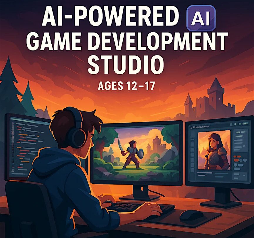 AI-Powered Game Dev Summer Camp (Ages 12-17) Cambridge