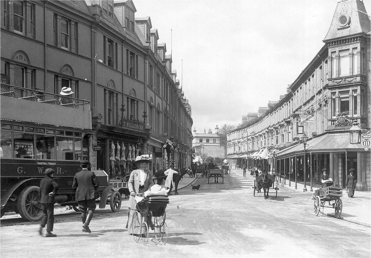 'An Audience' at the Palace - A stroll through Paignton in old pictures