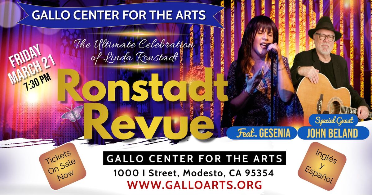 Linda Ronstadt Celebration at the Gallo Center for the Arts with Ronstadt Revue & John Beland