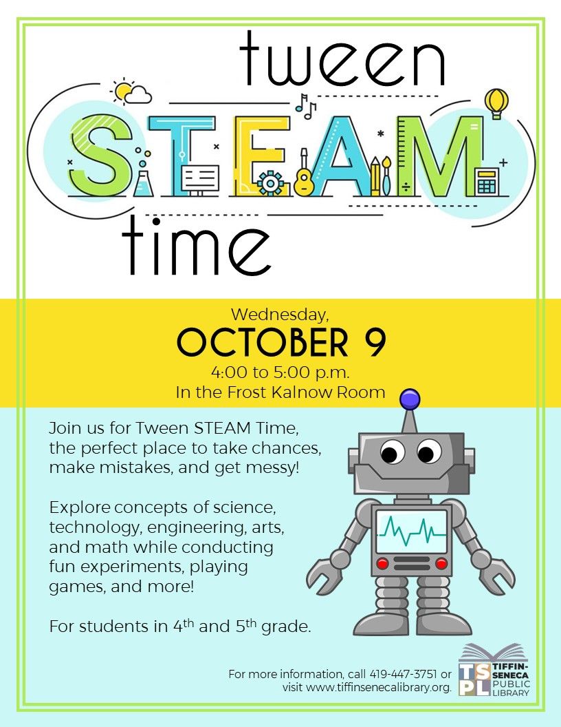 Tween STEAM Time