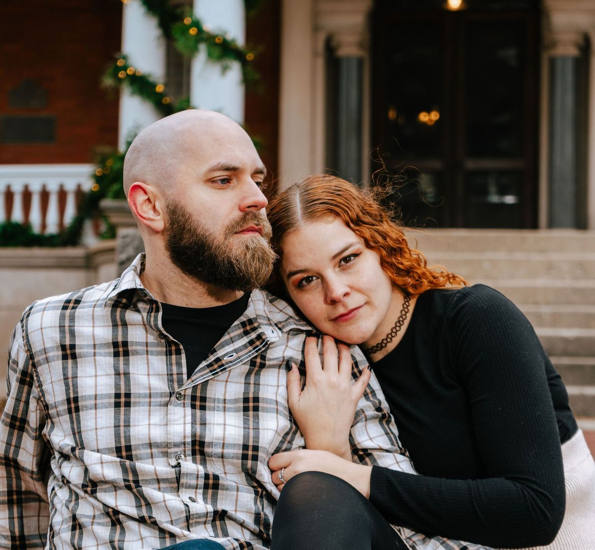 Holiday Photo Mini-Sessions in the Ellwood Mansion