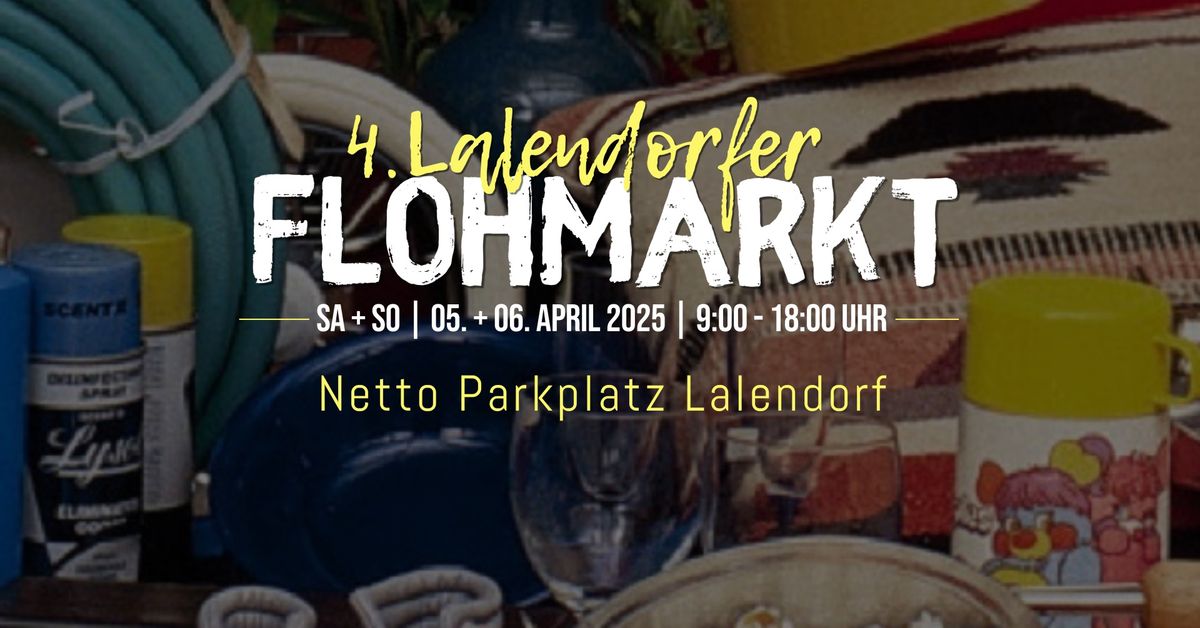 4. Lalendorfer Flohmarkt