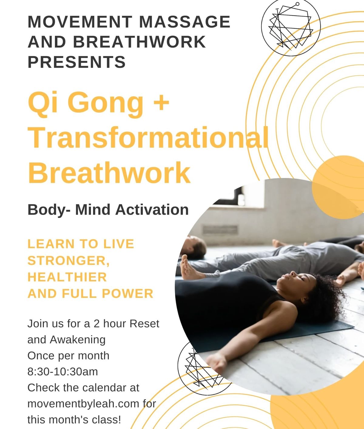Qi Gong+ Transformational Breathwork