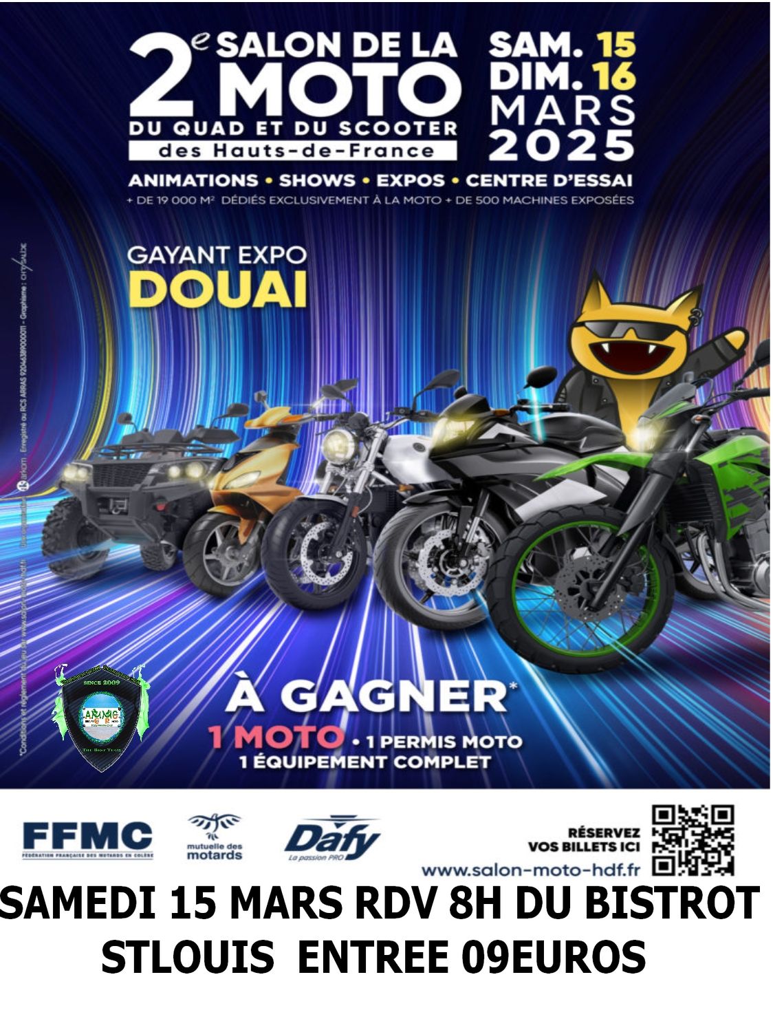 Salon de la moto de Douai