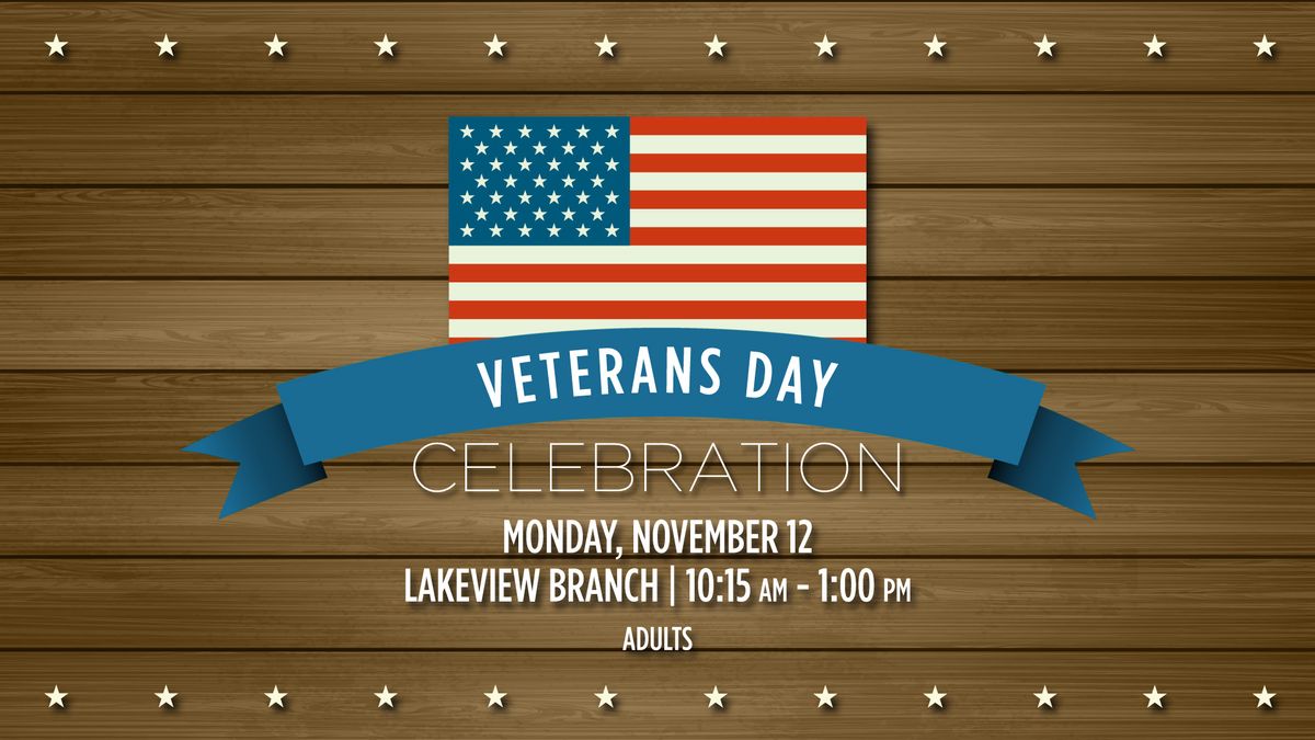 Veterans Day Celebration @ Lincoln Branch 