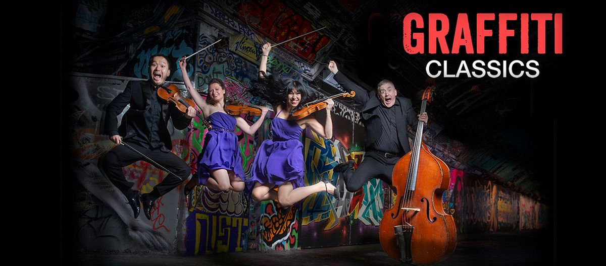 GRAFFITI CLASSICS  world-renowned comedy string quartet!