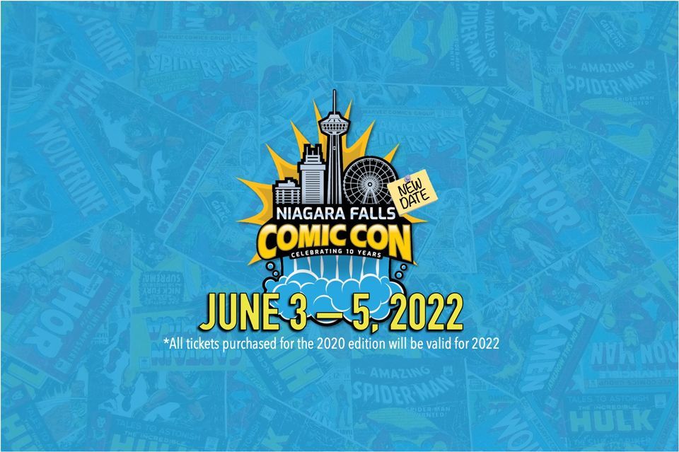 Niagara Falls Comic Con 2022 10th Anniversary, Niagara Falls Comic