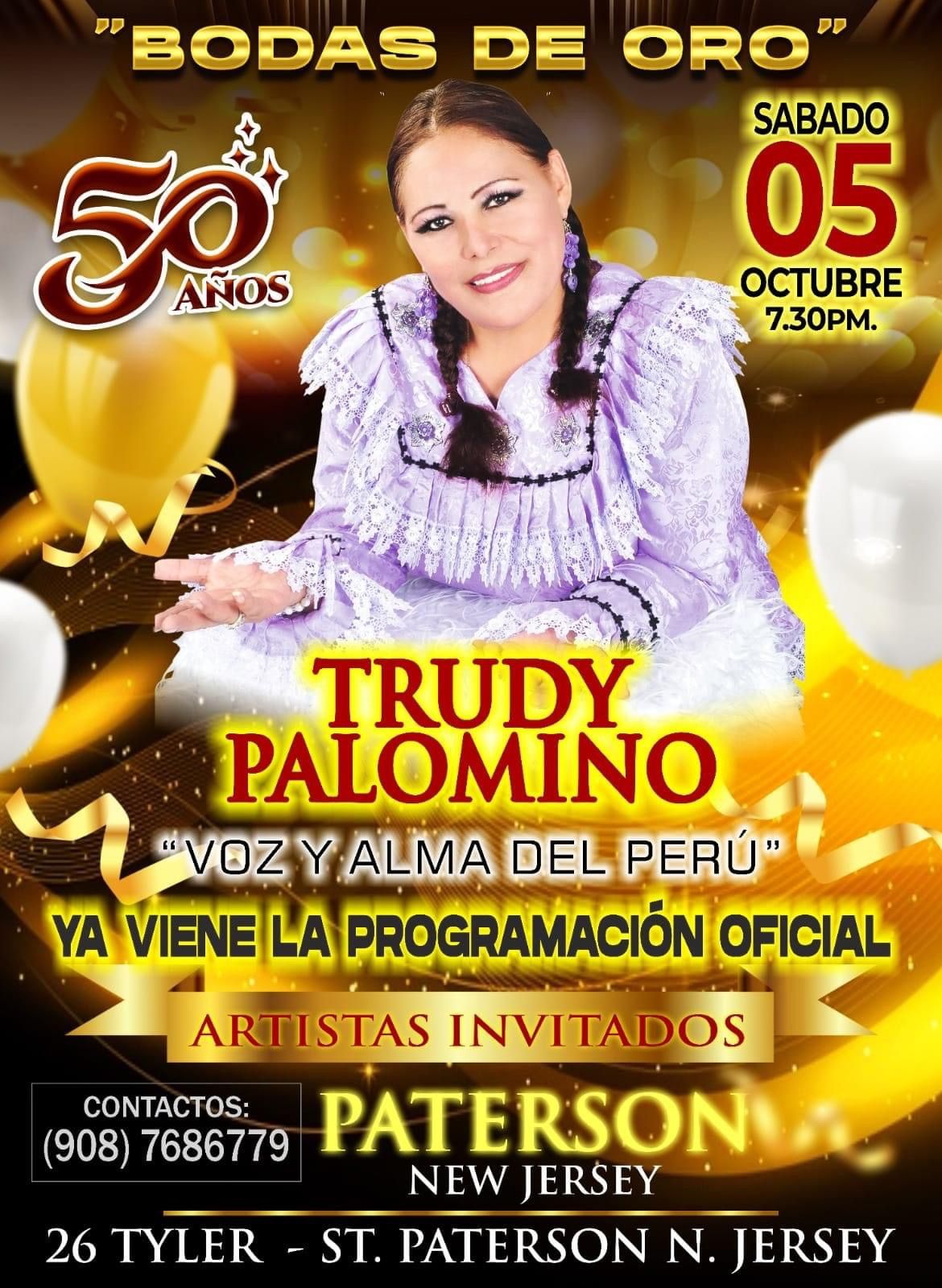 50 A\u00f1os Art\u00edstico de Truddy Palomino 