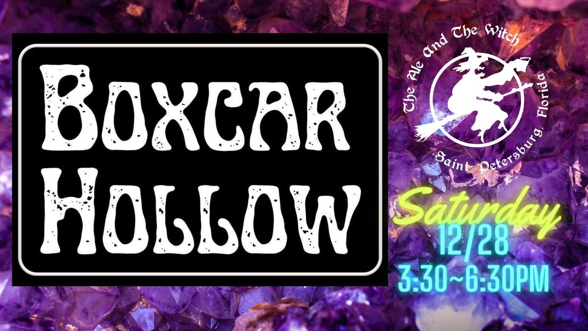 In between Holidays Saturday Courtyard Concert with Boxcar Hollow at the Witch 12\/28 3:30pm