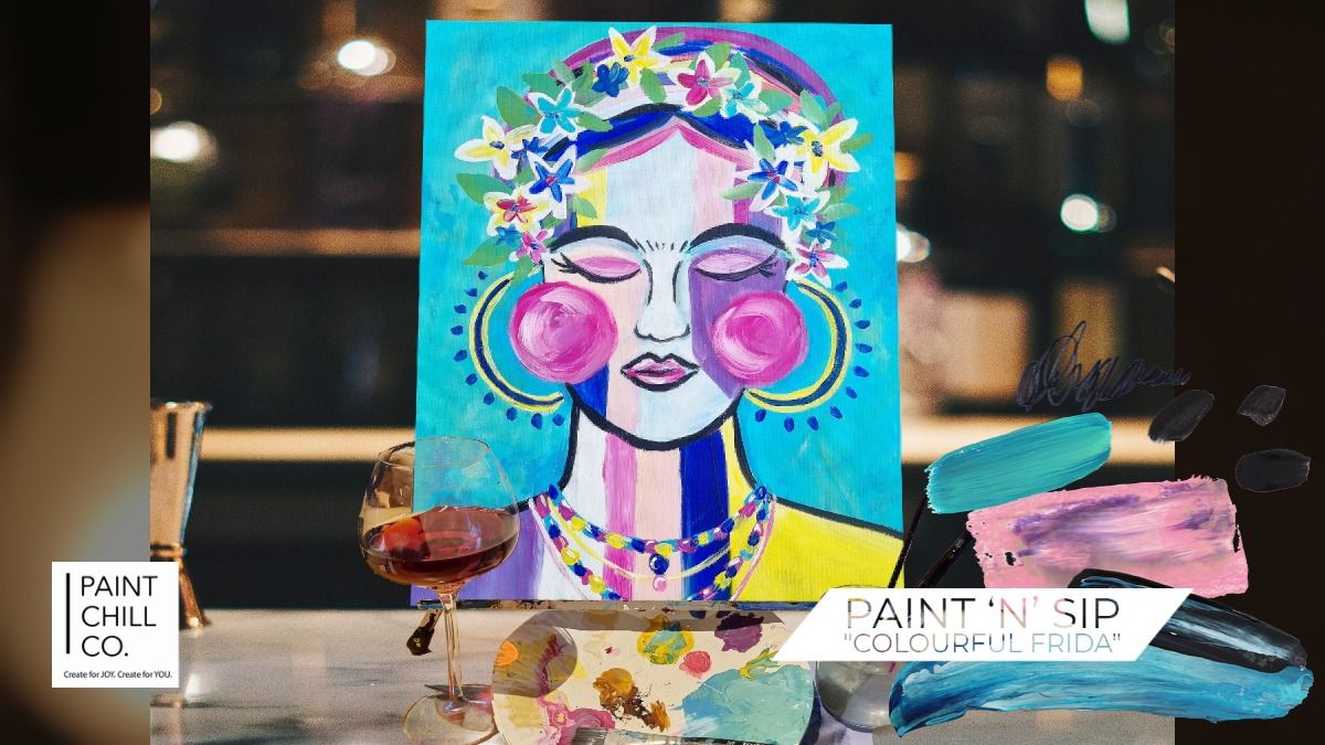 Portsmouth Paint \u2018n\u2019 Sip - \u201cColourful Frida\u201d