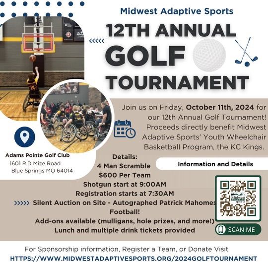 Midwest Adaptive Sports 12th Annual Golf Tournament 