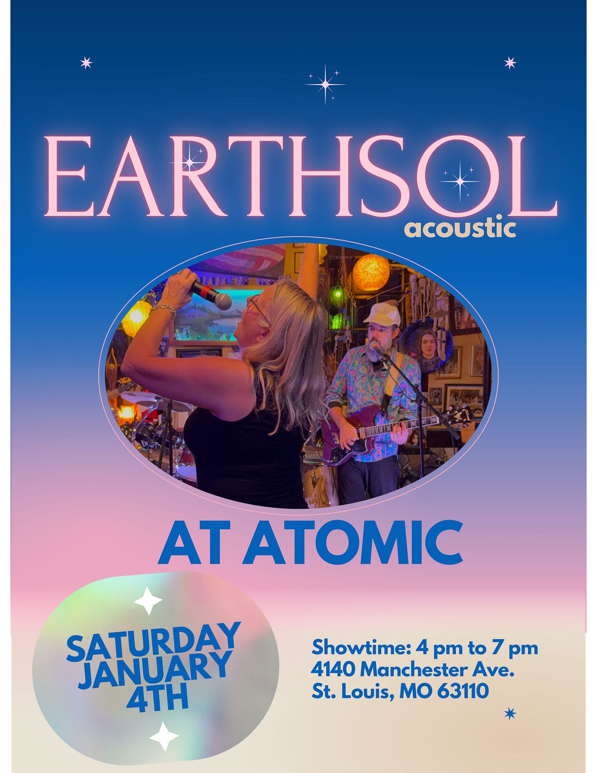 EarthSol Acoustic at Atomic