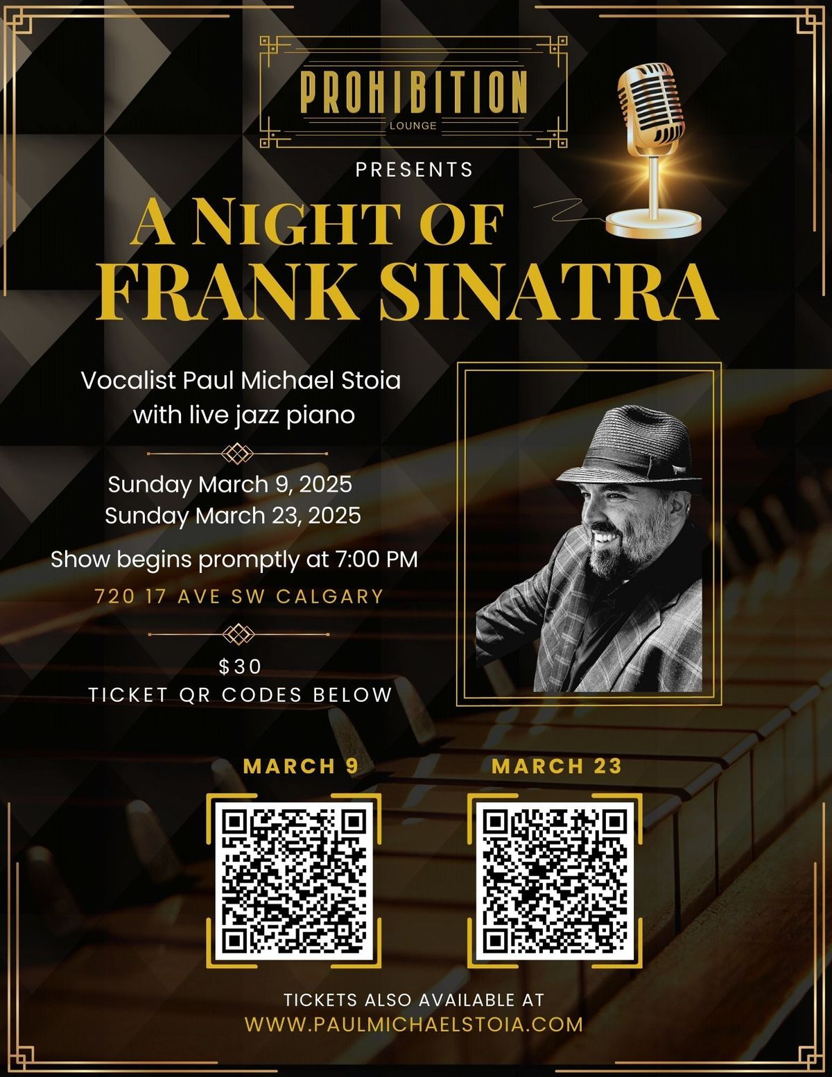 A Night of Frank Sinatra - March 9