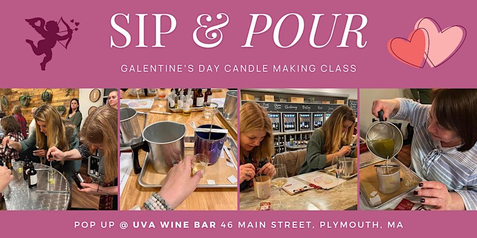 Galentine's Candle Making at Uva